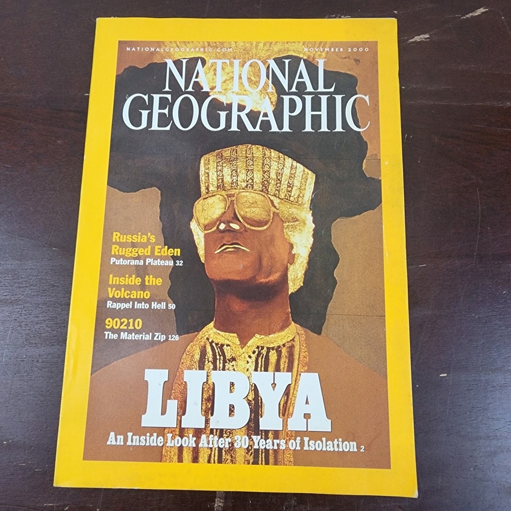 National Geographic Magazine November 2000 No Insert
